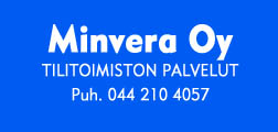 Minvera Oy logo